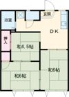 タウニーストリート中棟の間取り画像