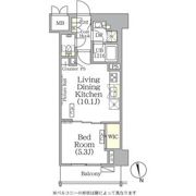 ザ・パークハビオ神楽坂レジデンスSouthの間取り画像