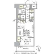 ザ・パークハビオ神楽坂レジデンスSouthの間取り画像