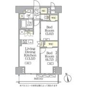 ザ・パークハビオ神楽坂レジデンスSouthの間取り画像