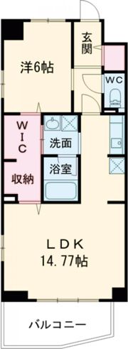 名駅南サクセスⅧの間取り画像