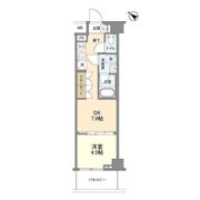 ニューミラ明大前の間取り画像