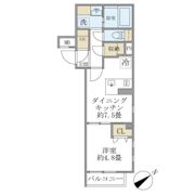 コンポジット早稲田鶴巻町の間取り画像
