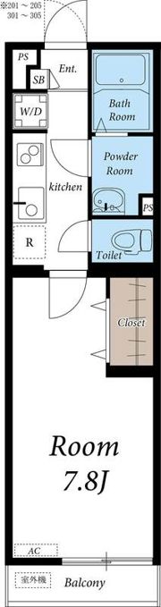 リブリ・プランドールSAGAMIの間取り画像