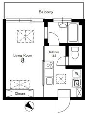 ルネスガーデンの間取り画像