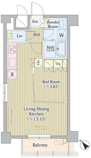 Avvolto Felice 蒲田Southの間取り画像