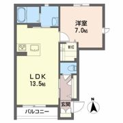 シャーメゾン・ヴィレッタBの間取り画像