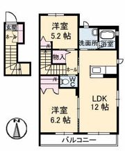 フォレスト エムの間取り画像