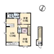 iメゾン亀山の間取り画像