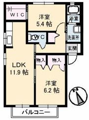 ダンデライオン E棟の間取り画像