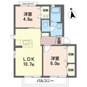 シャーメゾン上板 C棟の間取り画像