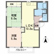 シャーメゾン ラヴィ B棟の間取り画像