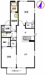 ディアス・ケンの間取り画像