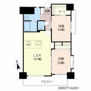 グランデールの間取り画像