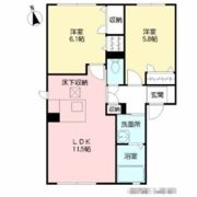 メゾン・シャレマレーア A棟の間取り画像