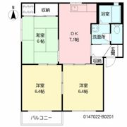 バリュージュ B棟の間取り画像