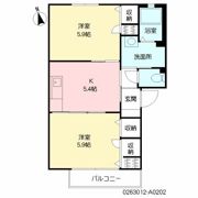 サンアスタの間取り画像