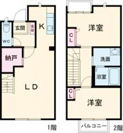ディアスパルモS IIの間取り画像