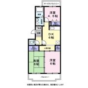 フローラルシャルジュの間取り画像