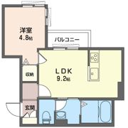 エスメラルダ常盤台の間取り画像