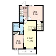 リブレ・ソレアードの間取り画像