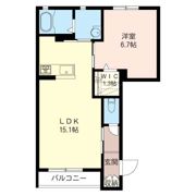 Lien かみさわIIの間取り画像