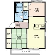 シルクタウンAの間取り画像