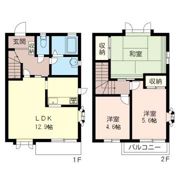 鳥光ハイツ三番館の間取り画像
