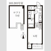 カーサルーチェ黄金の間取り画像