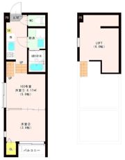 ハーモニーテラス西中田Ⅷの間取り画像