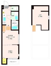 ハーモニーテラス西中田Ⅷの間取り画像