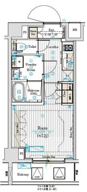 ブライズフォルム墨田の間取り画像