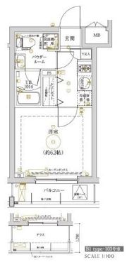 LUMEED横濱山手の間取り画像