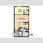 JeekBlau美園の間取り画像