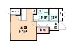 グッドヒルズ黒部の間取り画像