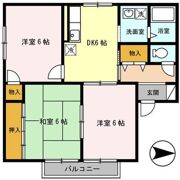 ラフィネ九の間取り画像