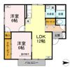 ラフィネ九の間取り画像