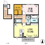 カーサ クラシオン Bの間取り画像