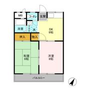 シティウィングAB Aの間取り画像