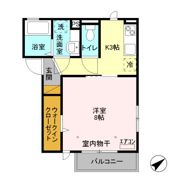 プラムブロッサム サウスの間取り画像