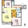 D-comodo小金井貫井北町の間取り画像