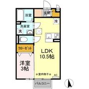 エクセルパーク Dの間取り画像