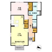 ラ・エスペランスⅤの間取り画像