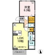 メルベージュの間取り画像