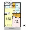 メルベーユの間取り画像