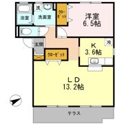 グランアベニュー真美 B棟の間取り画像