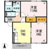 ヴィラージュ桂 Ⅰ棟の間取り画像
