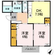 グリーンヴィレッジ B棟の間取り画像