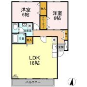 ラ･プランタン春日の間取り画像