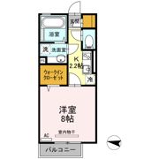 アザック花園の間取り画像